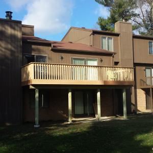 A Beautiful new 10'x 24' Deck with Cedar spindles and rail.