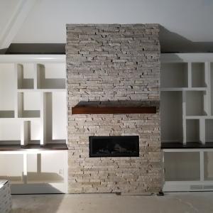 Linear Fireplace